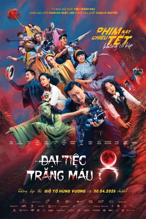 Poster phim Đại Tiệc Trăng Máu 8 — diễn viên Lâm Thanh Mỹ